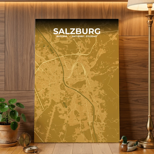 Salzburg Forge Map Poster