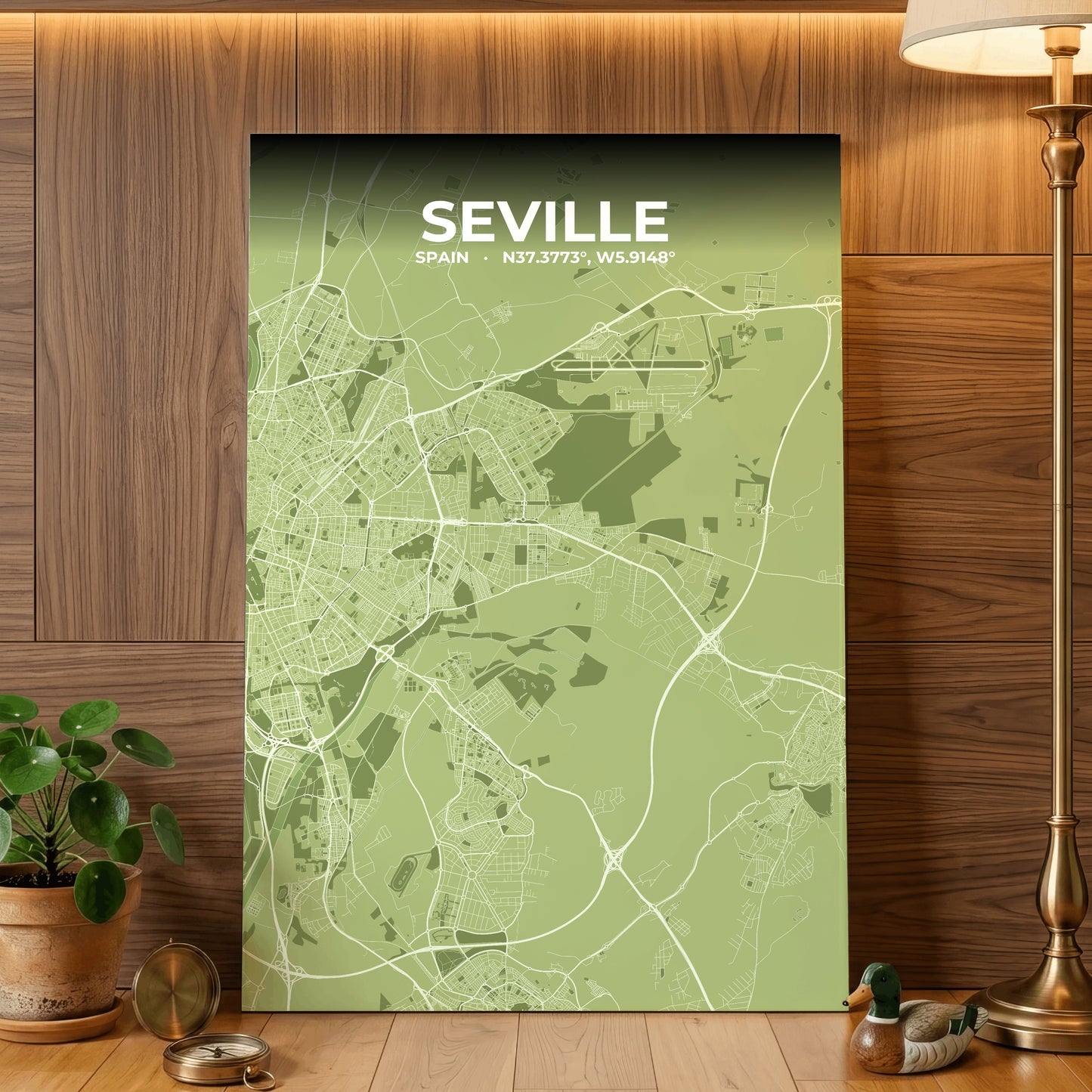 Seville Grove Map Poster