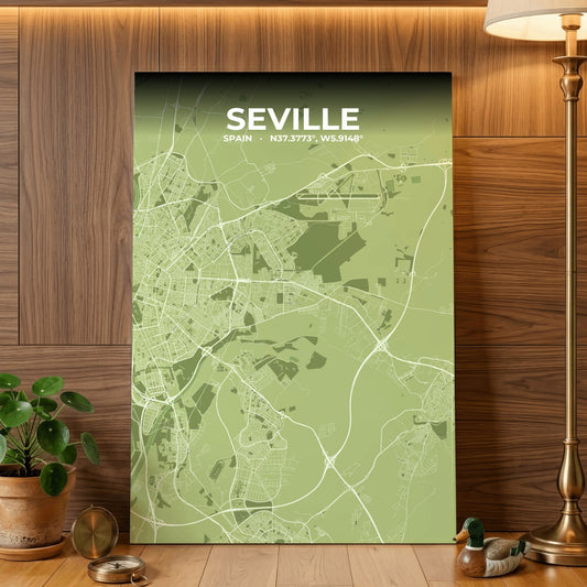 Seville Grove Map Poster