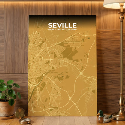 Seville Forge Map Poster