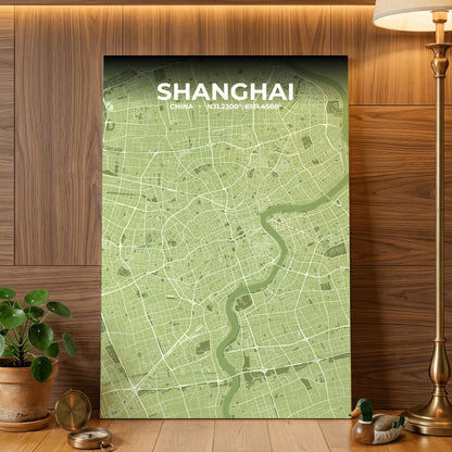 Shanghai Grove Map Poster
