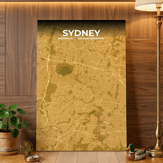 Sydney Forge Map Poster