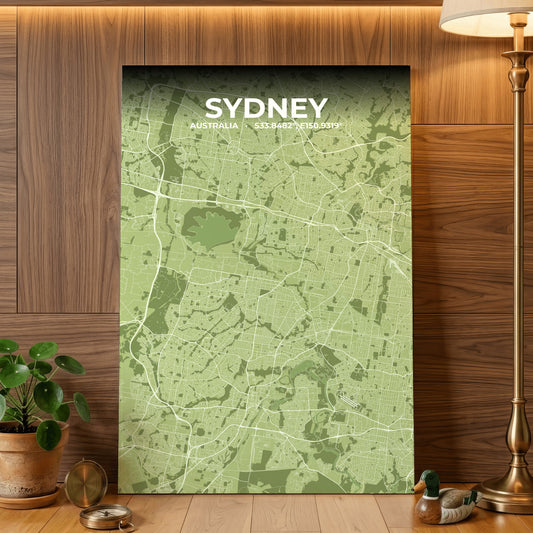 Sydney Grove Map Poster
