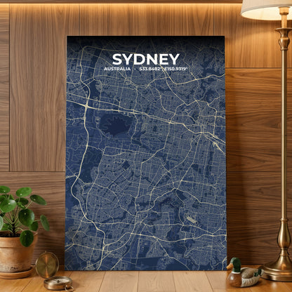Sydney Anchor Map Poster