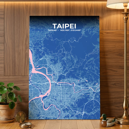 Taipei Candy Map Poster