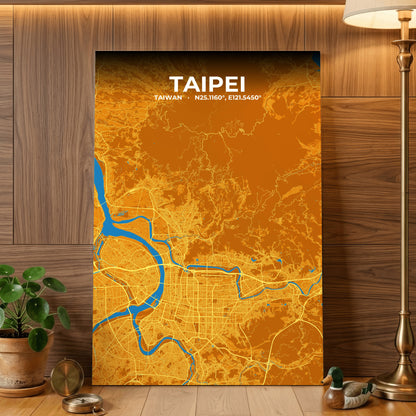 Taipei Scorch Map Poster