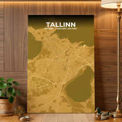 Tallinn Forge Map Poster