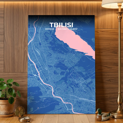 Tbilisi Candy Map Poster