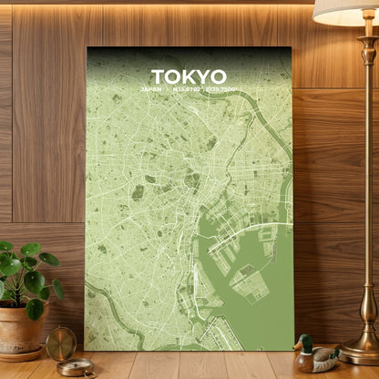 Tokyo Grove Map Poster