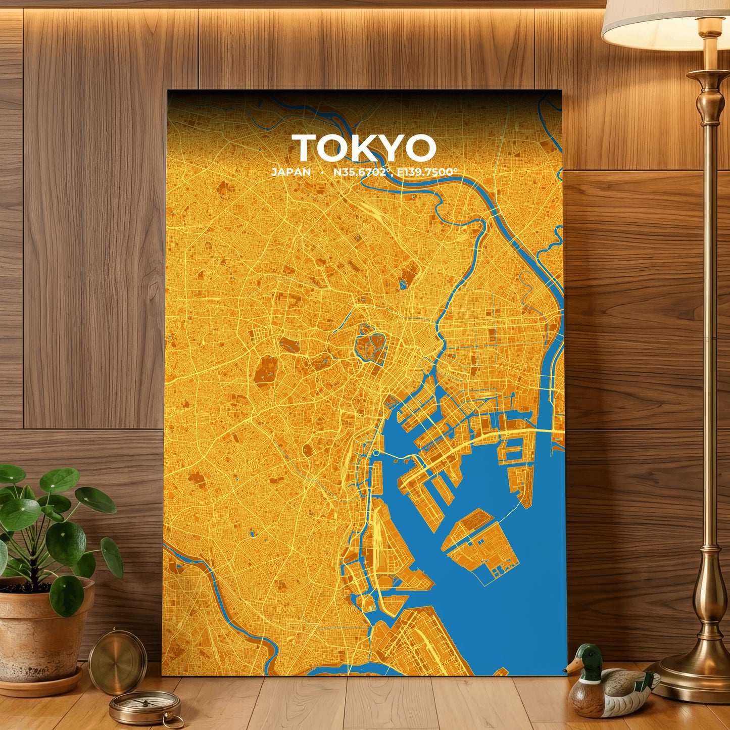 Tokyo Scorch Map Poster