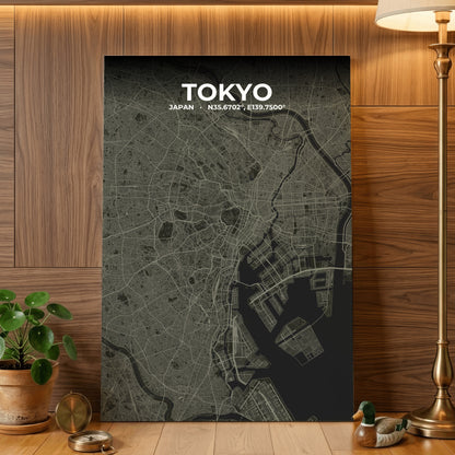 Tokyo Sable Map Poster