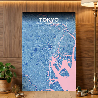 Tokyo Candy Map Poster