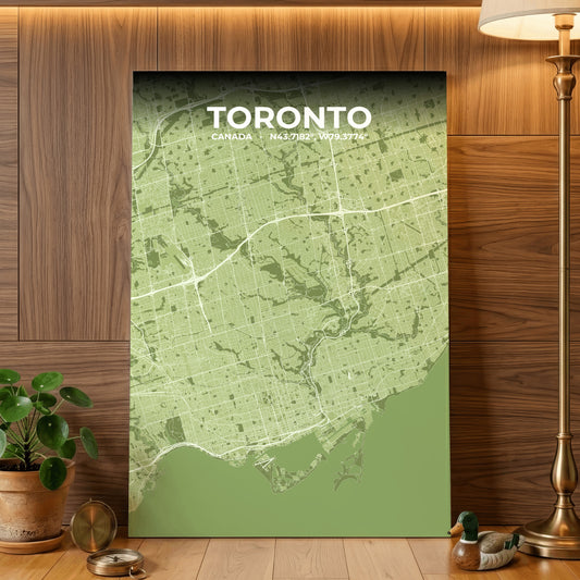 Toronto Grove Map Poster