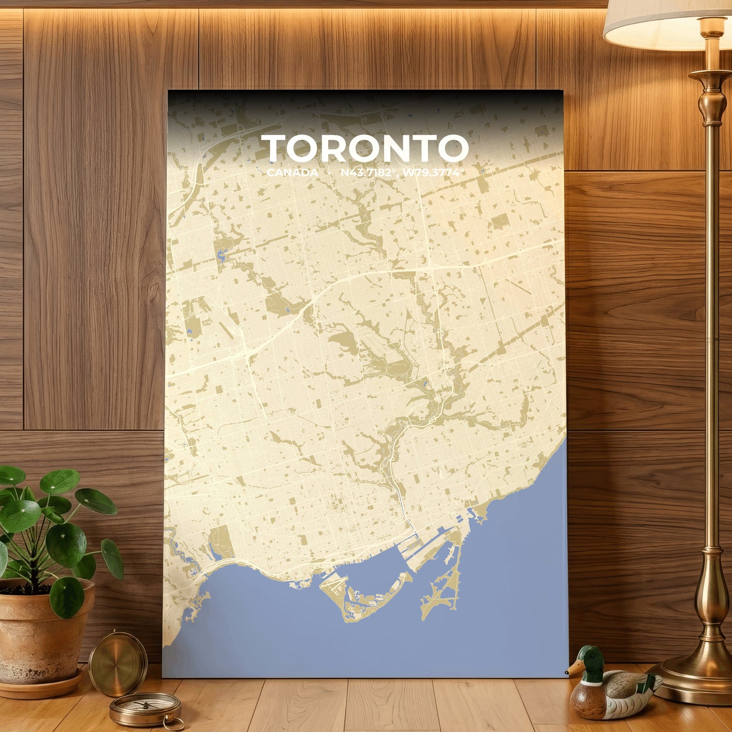 Toronto Barn Map Poster