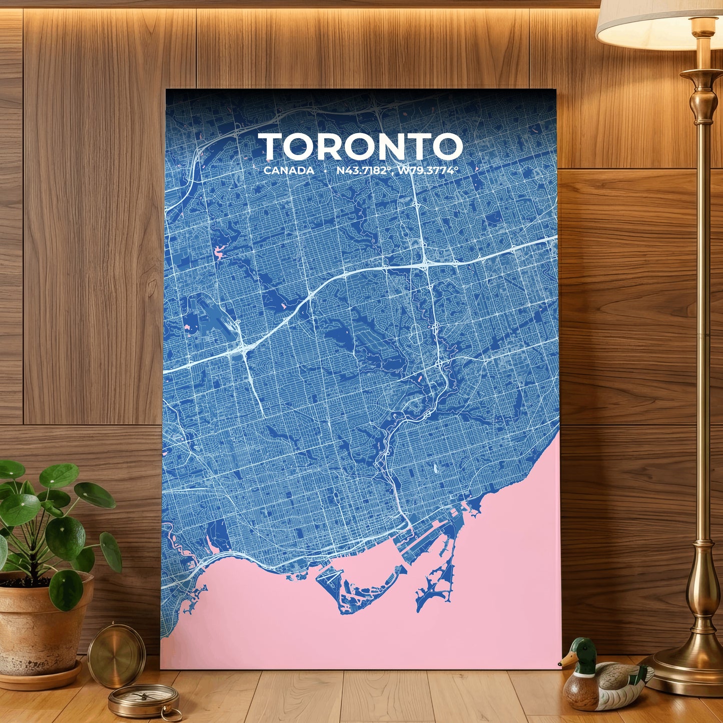 Toronto Candy Map Poster