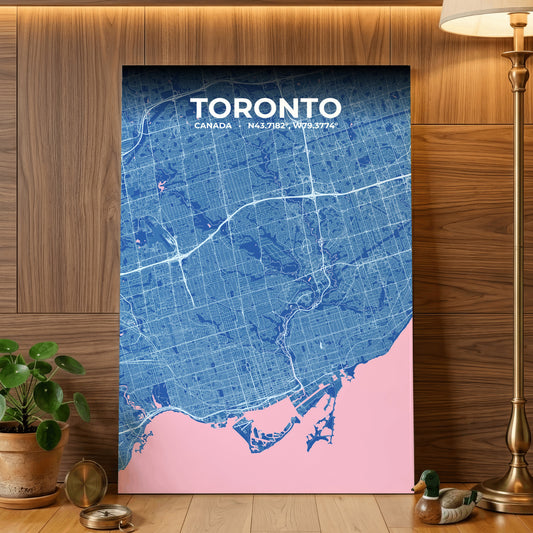 Toronto Candy Map Poster