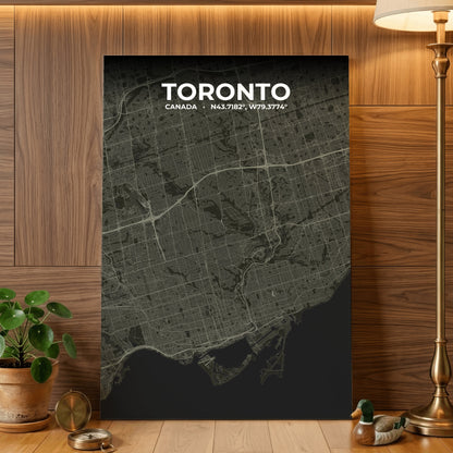 Toronto Sable Map Poster