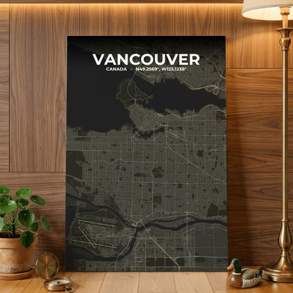 Vancouver Sable Map Poster
