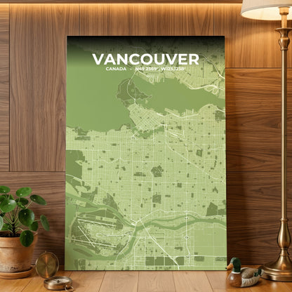 Vancouver Grove Map Poster