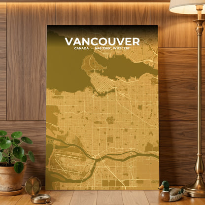 Vancouver Forge Map Poster