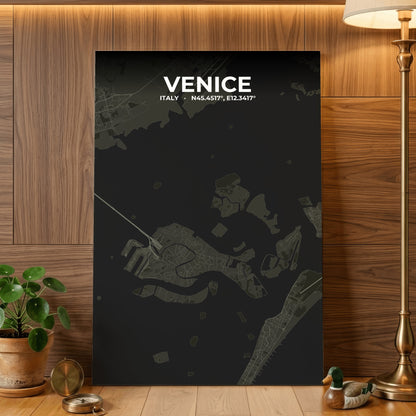 Venice Sable Map Poster