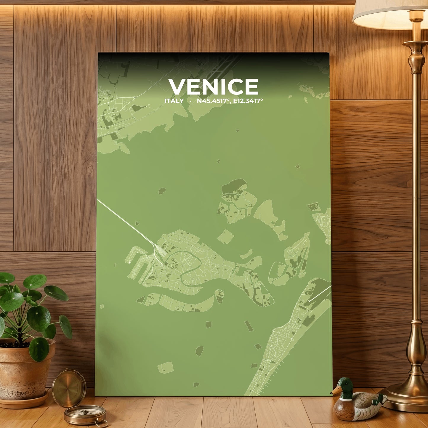 Venice Grove Map Poster