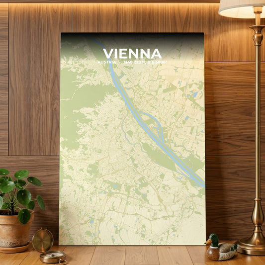 Vienna Drift Map Poster