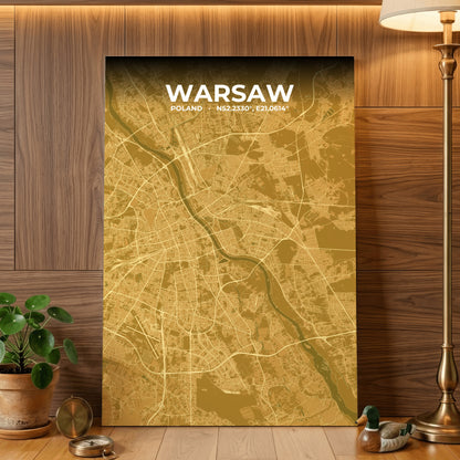 Warsaw Forge Map Poster
