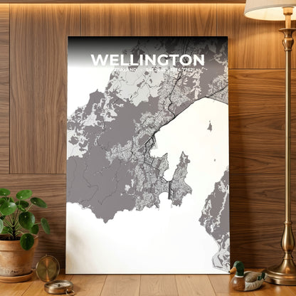 Wellington Ash Map Poster