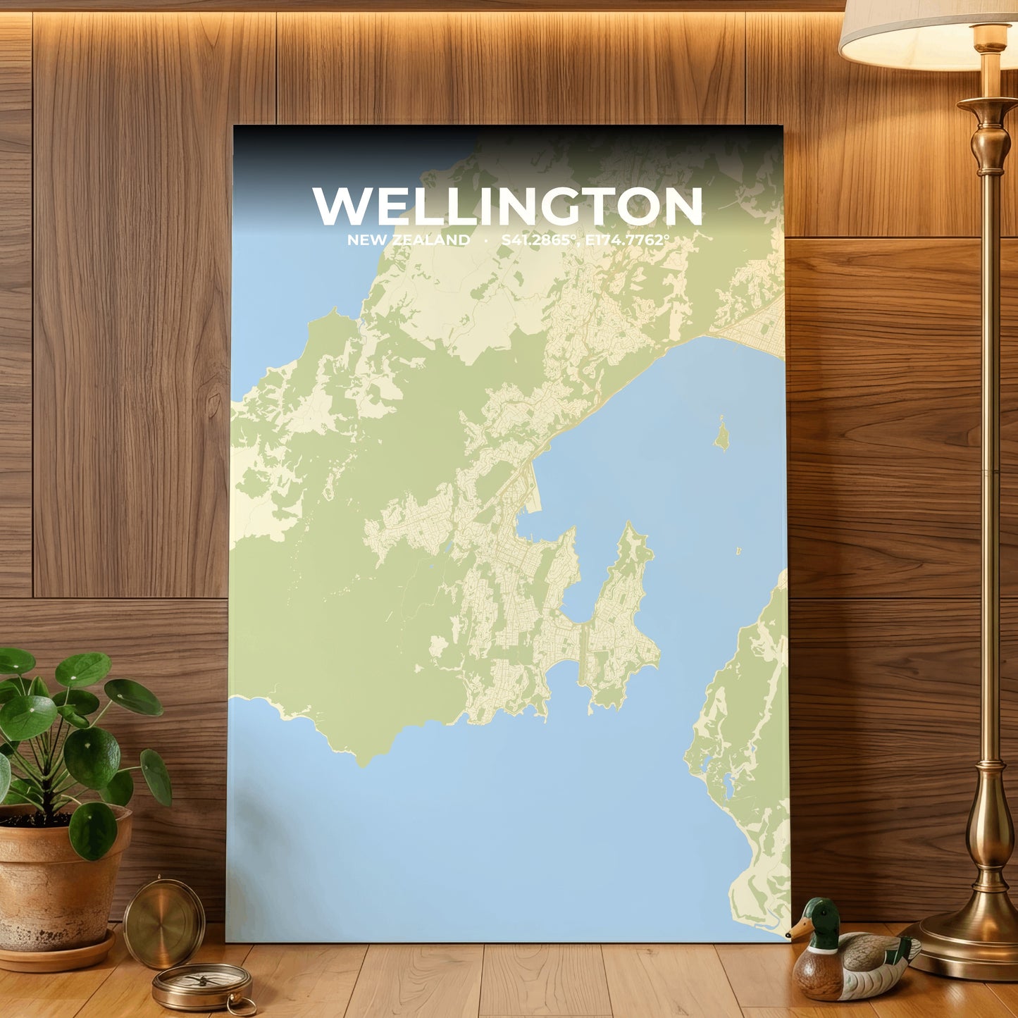 Wellington Drift Map Poster