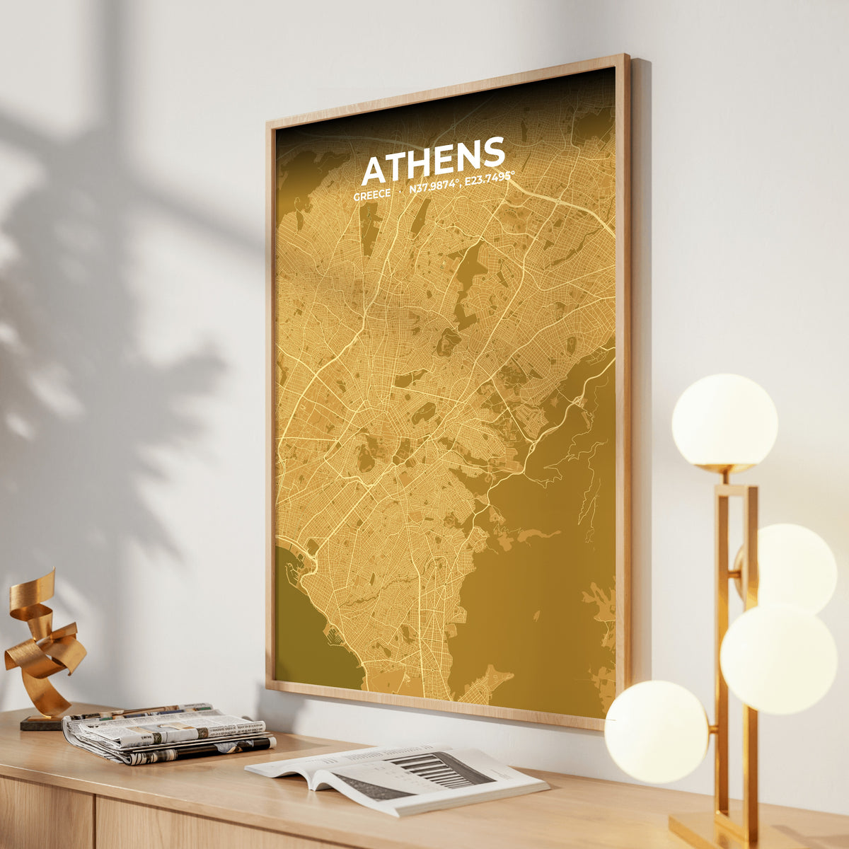 Athens Forge Map Poster