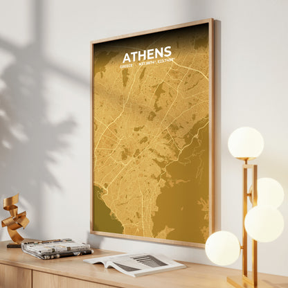 Athens Forge Map Poster