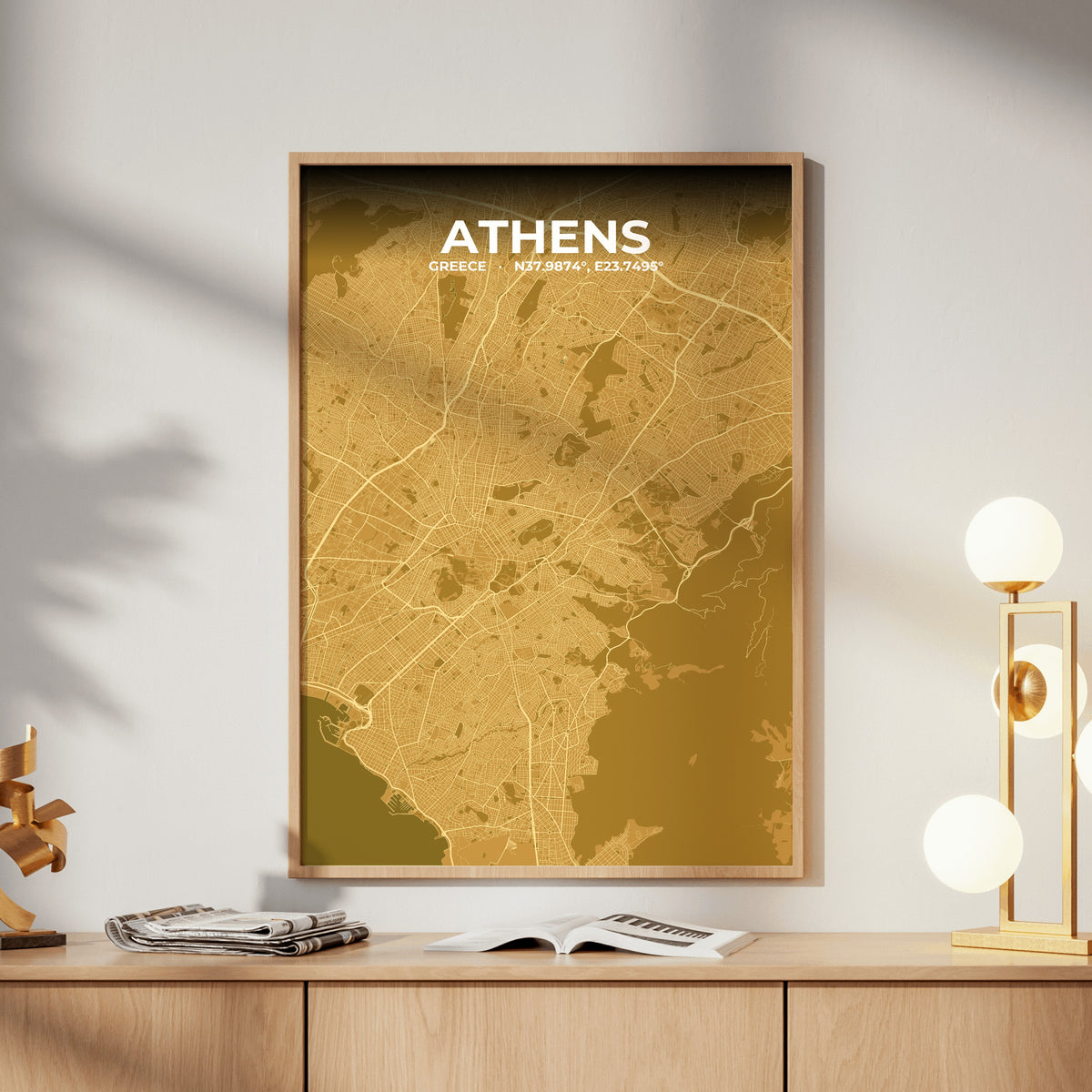 Athens Forge Map Poster