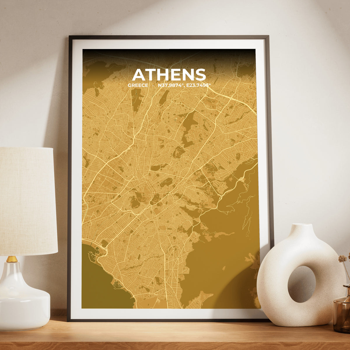 Athens Forge Map Poster