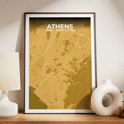 Athens Forge Map Poster