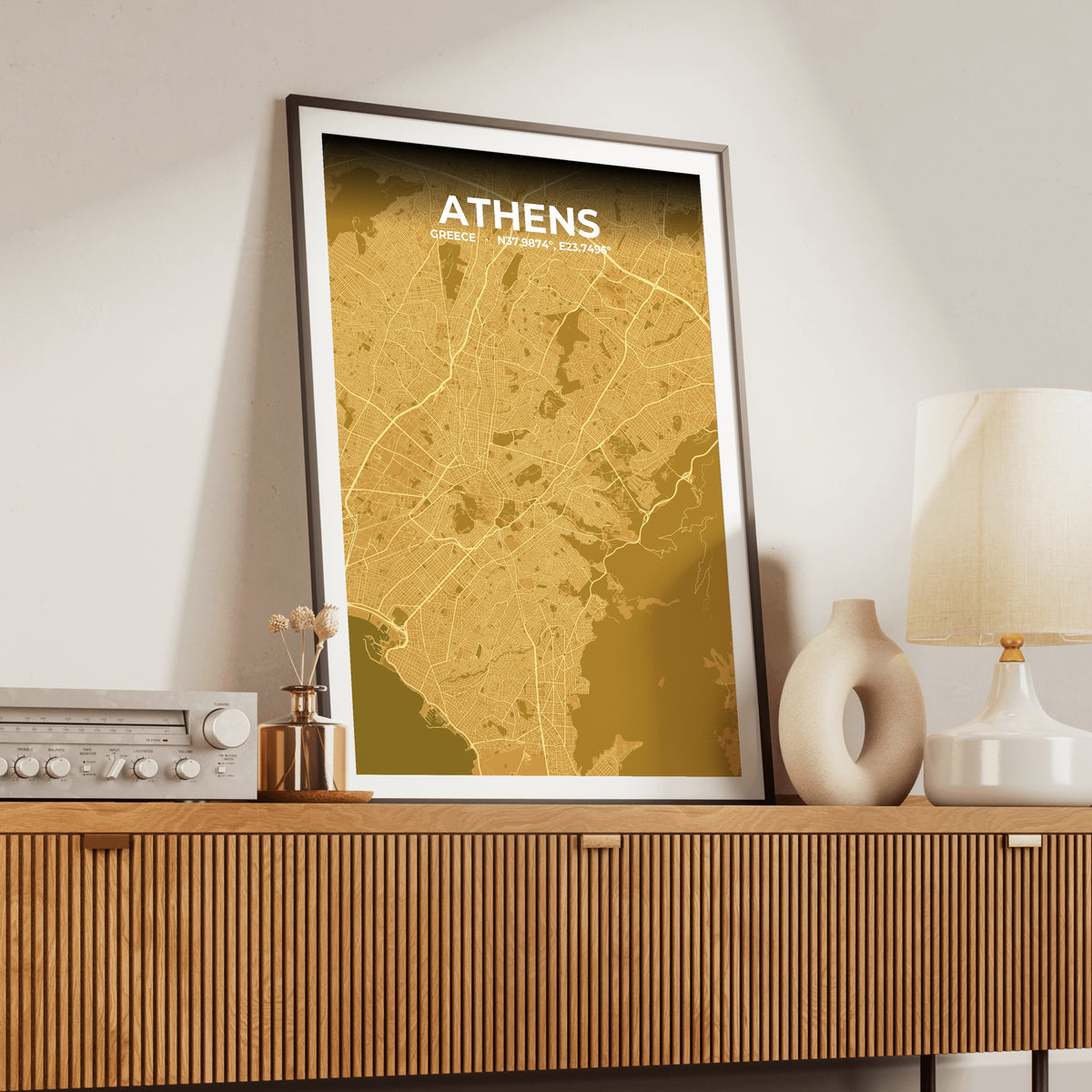 Athens Forge Map Poster
