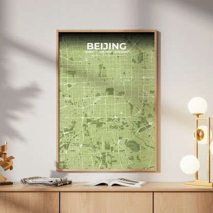 Beijing Grove Map Poster