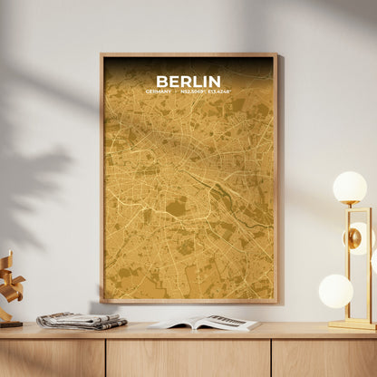 Berlin Forge Map Poster