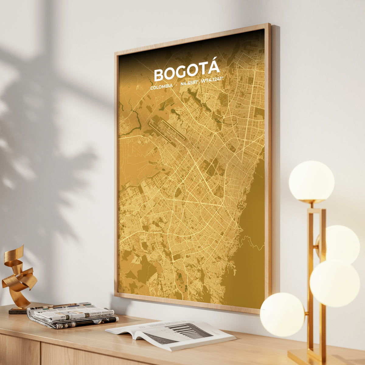 Bogotá Forge Map Poster