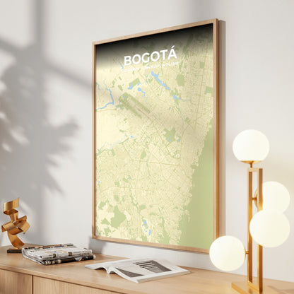 Bogotá Drift Map Poster