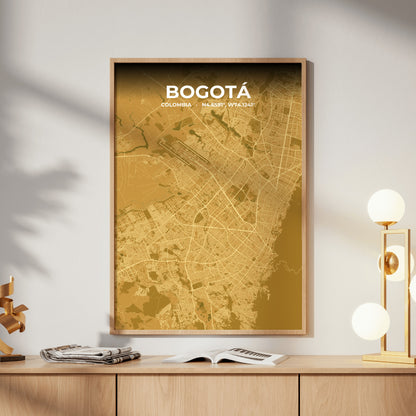 Bogotá Forge Map Poster