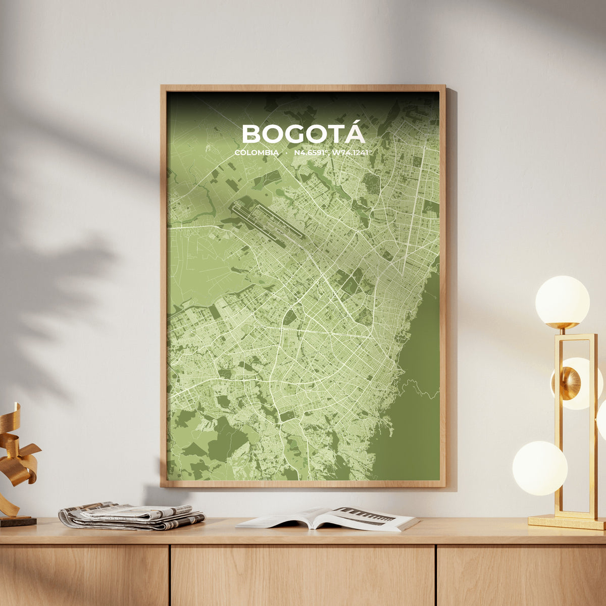 Bogotá Grove Map Poster