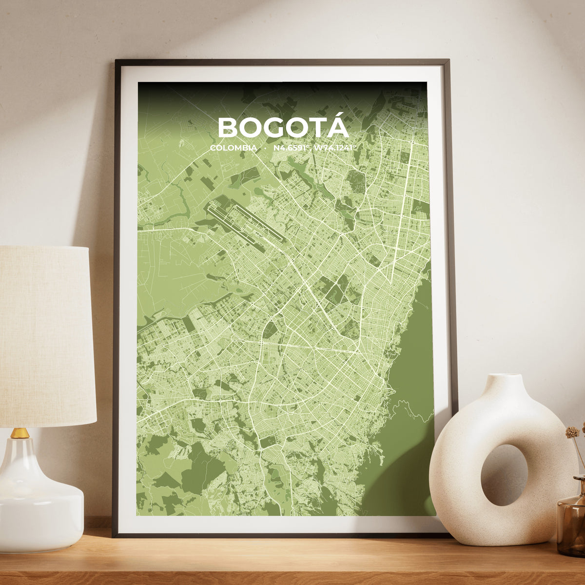 Bogotá Grove Map Poster