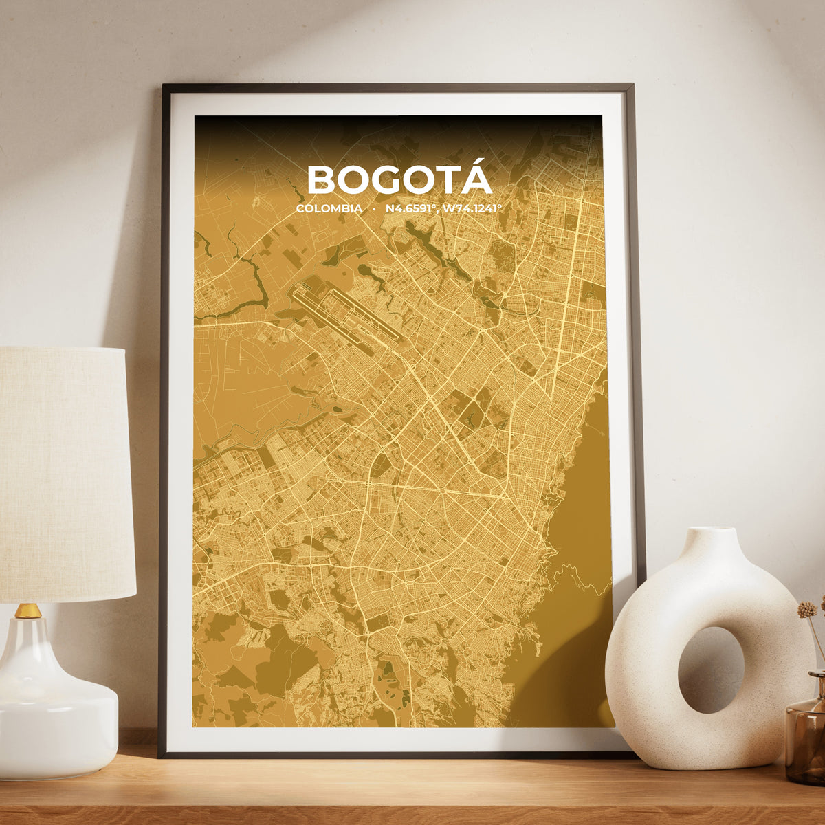 Bogotá Forge Map Poster