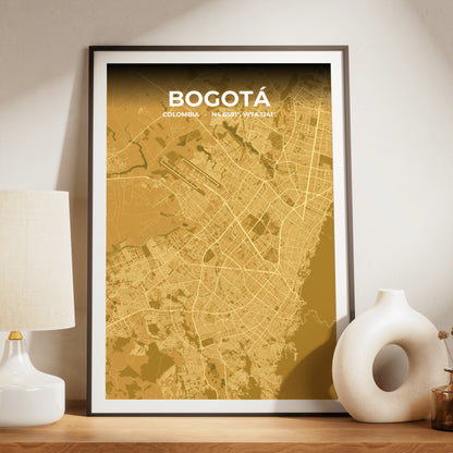 Bogotá Forge Map Poster