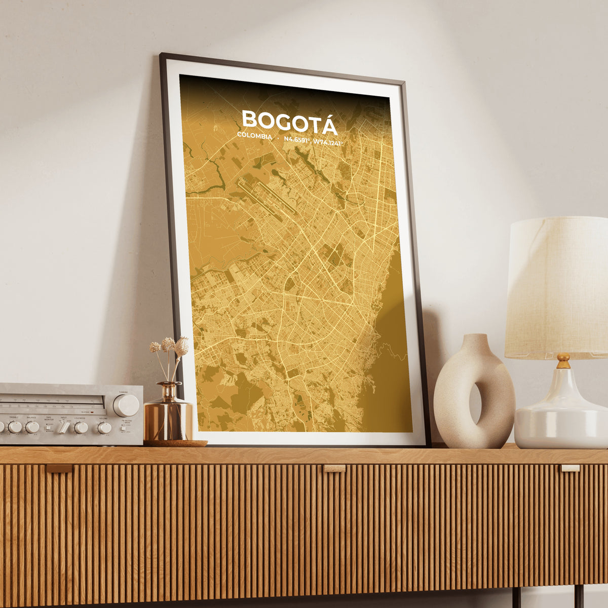 Bogotá Forge Map Poster
