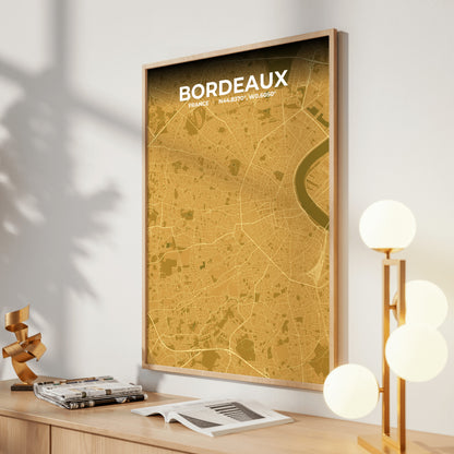Bordeaux Forge Map Poster