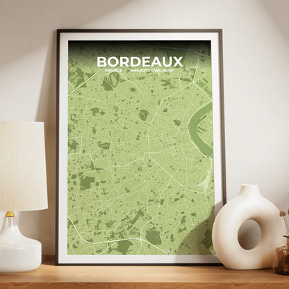 Bordeaux Grove Map Poster