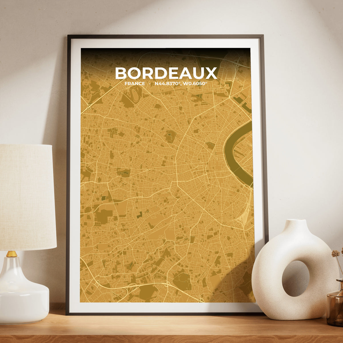 Bordeaux Forge Map Poster