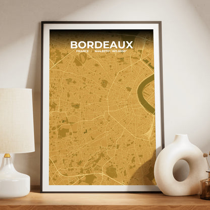 Bordeaux Forge Map Poster